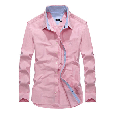 Camisa de Manga Larga con Solapa