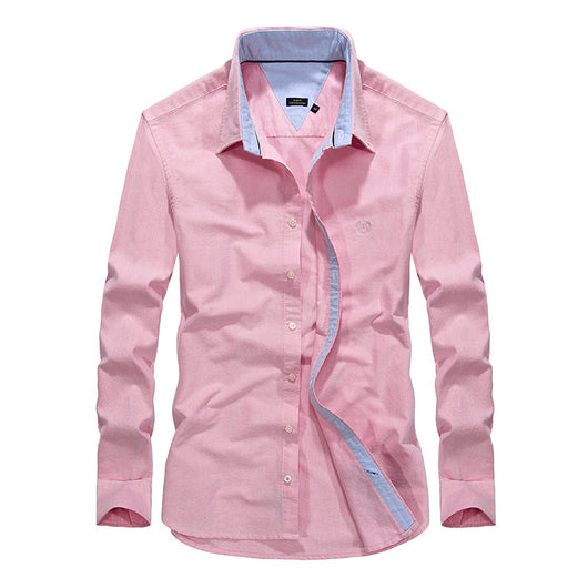 Camisa de Manga Larga con Solapa