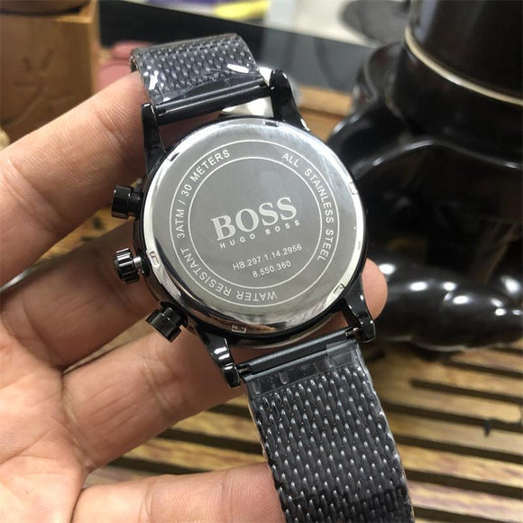 Reloj de Hombre con Malla y Movimiento Quartz de 5 Agujas