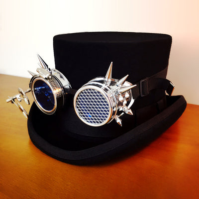 Sombrero de Copa Steampunk Retro Vintage - Image 3
