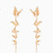 Vintage Tassel Multi-layer Dorado Butterfly Earrings Tassel Earrings 1 Pair Adjustable