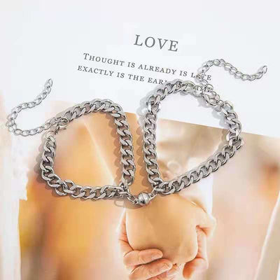Pulsera Magnética para Parejas en Aleación con Efecto Viento Frío - Image 2
