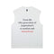 Camiseta sin Mangas con Estampado de Letras en Inglés para Hombre