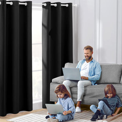 Cortinas Modernas Térmicas Bloqueadoras de Luz - Tela Gruesa Opaca Aislante - Image 7