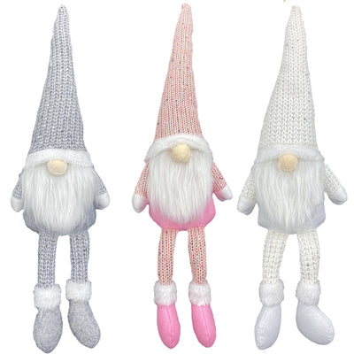 Muñeco Papá Noel Estilo Nórdico para Ventanas y Decoración Navideña - Image 3
