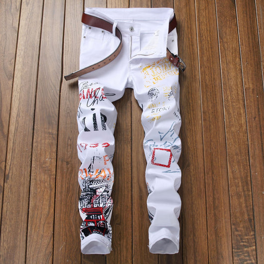 Pantalones Vaqueros Clásicos para Hombre de Alta Moda - Image 17
