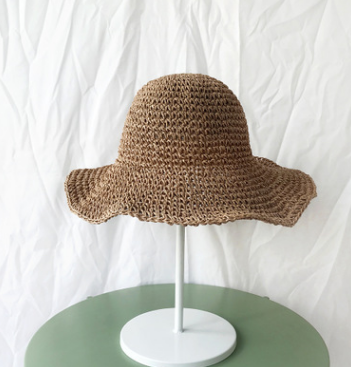 Sombrero de Paja Plegable para Mujer - Protección Solar Playa y Vacaciones - Image 7