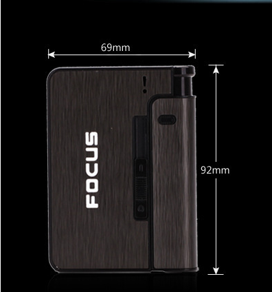 Estuche Automático para Cigarrillos de Aleación de Aluminio - Image 2