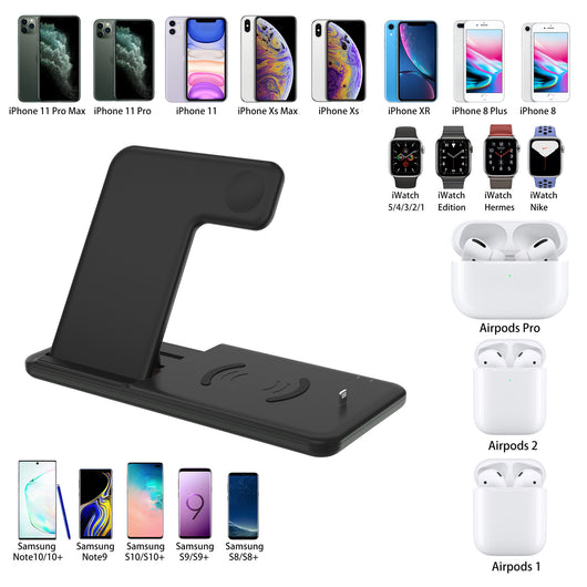 Cargador Inalámbrico Stand para iPhone Compatible - Image 5