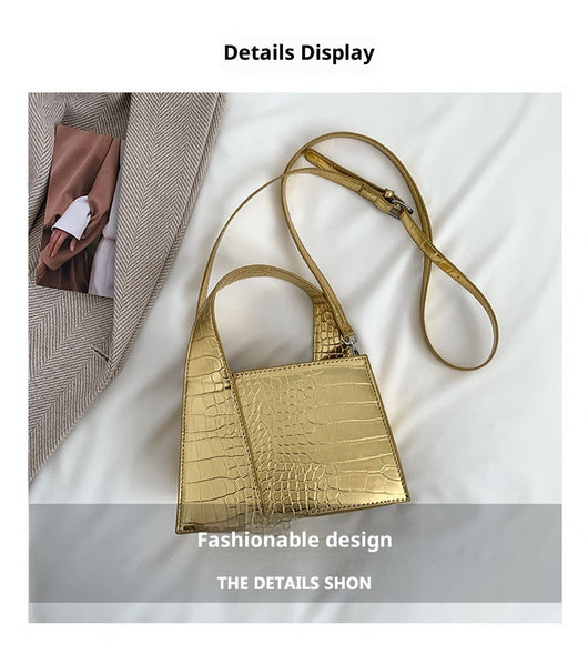 Bolso de Hombro Cuadrado Liso - Diseño Moderno y Versátil - Image 13
