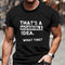 Camiseta Casual Masculina Anime com Design de Desenho Animado