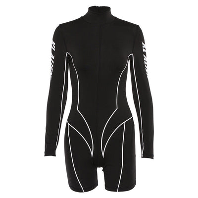 Jumpsuit Largo Estampado Cintura Alta Reductora para Mujer - Image 2