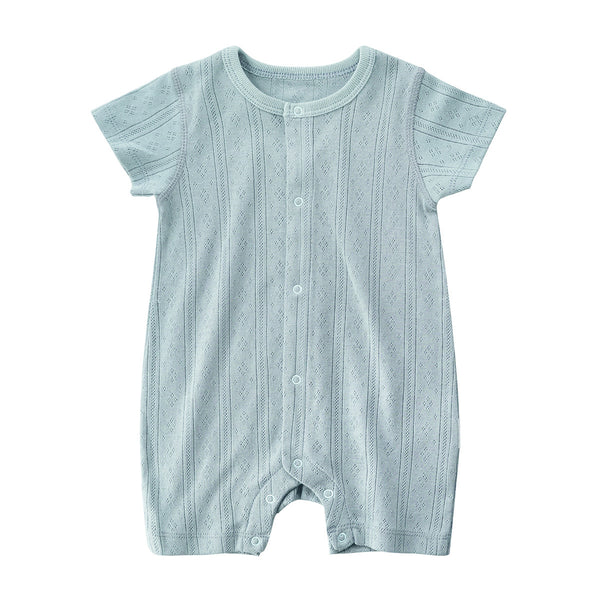 Enterizo Infantil Transpirable con Botones - Colores Puros - Image 11