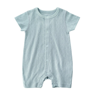 Enterizo Infantil Transpirable con Botones - Colores Puros - Image 11