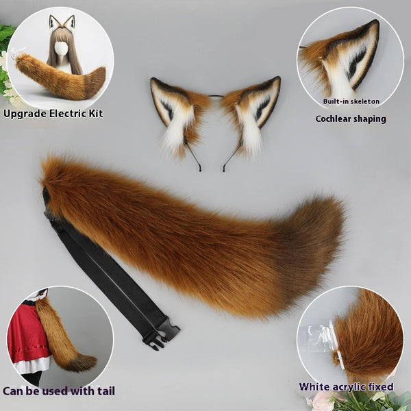 Diadema Peluche con Orejas de Animales - Accesorios para el Cabello
