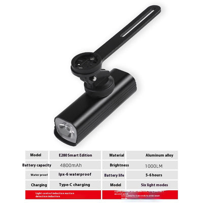 Faro Delantero USB Recargable para Bicicleta - Kit Completo de Iluminación - Image 22