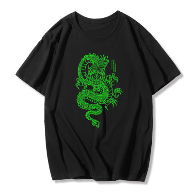 Playera Estampada Qinglong de Manga Corta - Image 4