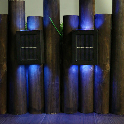 Lámpara Solar de Pared para Jardín - Luz Decorativa Nocturna - Image 9