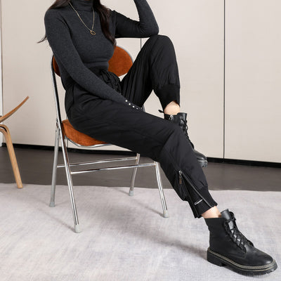 Pantalones Térmicos Deportivos para Mujer en Algodón y Plumón de Pato - Image 5