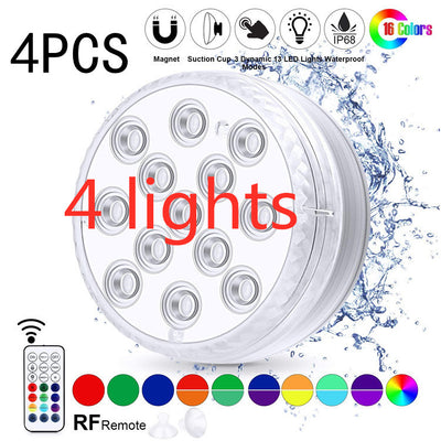 Luz Sumergible LED Impermeable con Control Remoto para Piscina, Fuente y Spa - Image 17