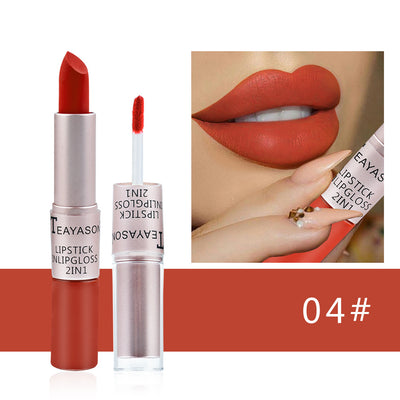 Brillo Labial Doble Punta Mate de Larga Duración - Image 17
