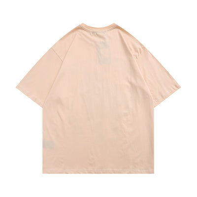 Camiseta Hombre Estampado Tigre Cuello Redondo Manga Corta Suelta - Image 11