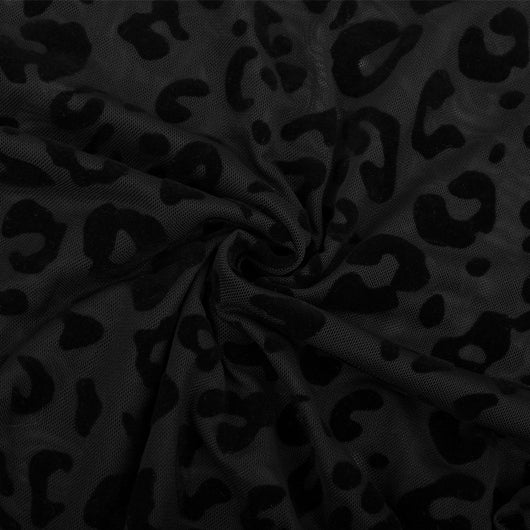 Body de Malla Leopardo Negro - Image 47