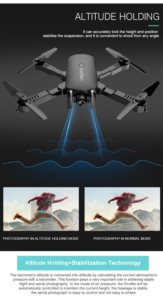 Dron Profesional Plegable 4K con Cámara HD y 4 Ejes - Image 18