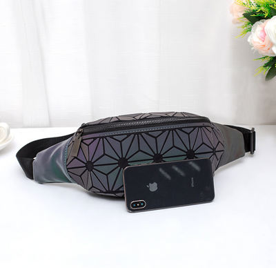 Bolso de Cintura Geométrico Luxury para Mujer - Bandolera Deportiva y Elegante - Image 4