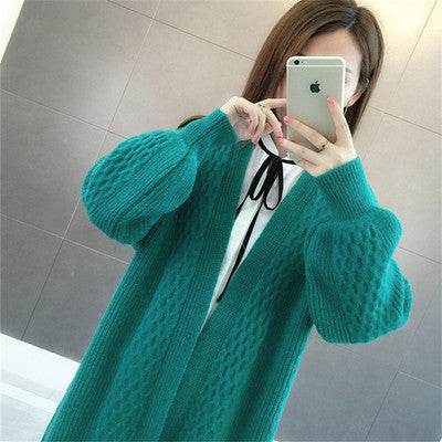 Cardigan de Punto Holgado para Mujer - Image 18
