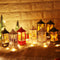 Decoración Navideña LED - Papá Noel y Muñeco de Nieve Iluminado