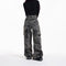 Pantalón Vaquero Retro Estilo Trabajo con Múltiples Bolsillos