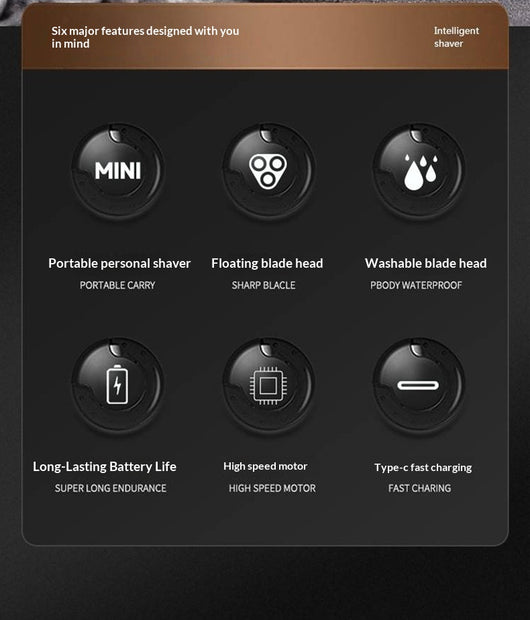 Afeitadora Eléctrica Recargable de Cuerpo Completo Impermeable - Image 11