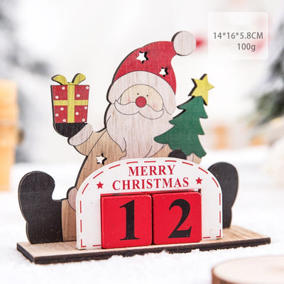 Calendario de Adviento con Escenas Navideñas Decorativas - Image 4
