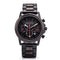 DODO DEER Personalized Wooden Watch for Men - Luxury Chronograph with Engraving