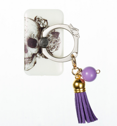 Anillo Soporte para Teléfono con Borlas Metálicas Pintadas a Mano - Image 22
