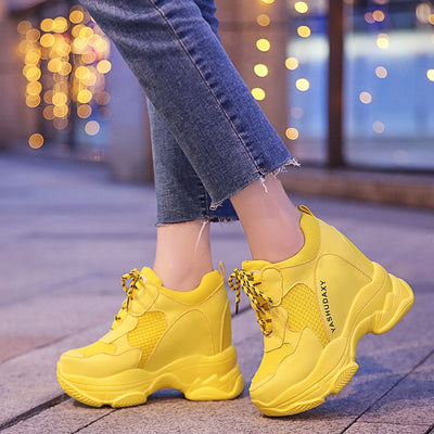 Zapatillas Deportivas Papá Elevadas de Boca Baja en Trifle