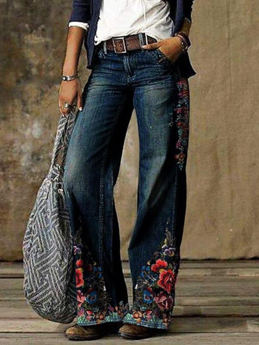 Pantalones Vaqueros Rectos para Mujer - Image 4