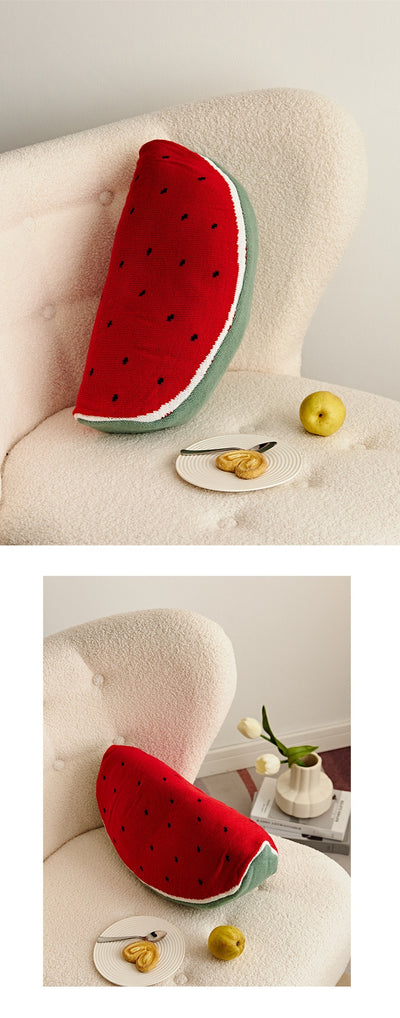 Cojín Decorativo Almohada Tejida Sandía y Aguacate para Sofá - Image 14