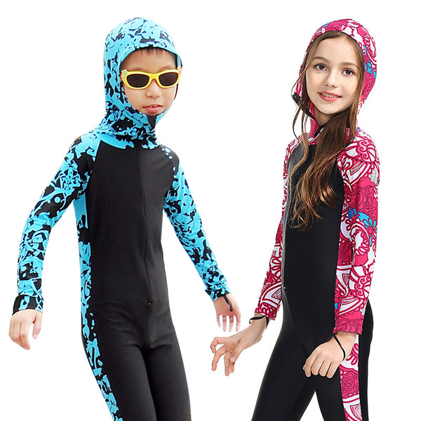 Traje de Baño Protector Infantil con Protección Solar