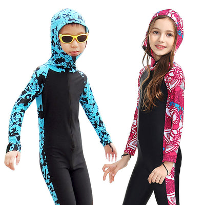 Traje de Baño Protector Infantil con Protección Solar
