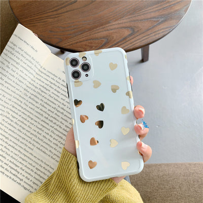 Funda para móvil con baño de oro y diseño de amor - Image 4