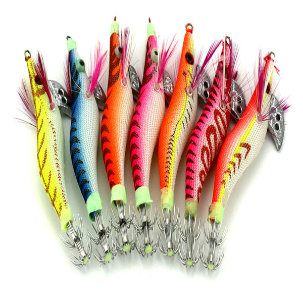 Camarones Artificiales Luminiscentes 8cm - Cebo Biónico Premium para Pesca