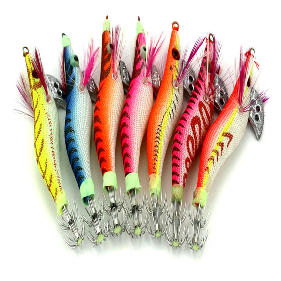 Camarones Artificiales Luminiscentes 8cm - Cebo Biónico Premium para Pesca