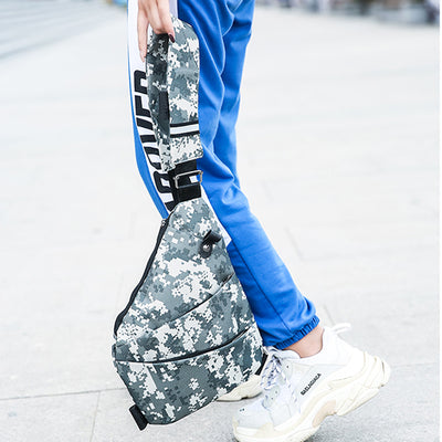 Bolsa Pecho Oxford Estilo Satchel para Hombre - Diseño Casual y Versátil - Image 3