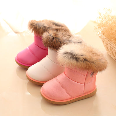 Botas de Invierno para Niñas - Zapatos Impermeables para la Nieve