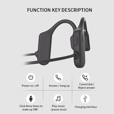 Auriculares de Conducción Ósea Bluetooth para Ciclismo - Image 3