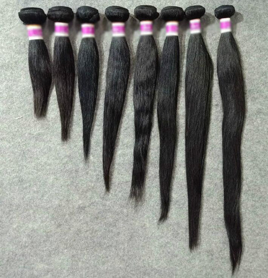 Peluca Sintética Recta Estilo Cortina Africano para Mujer - Image 6