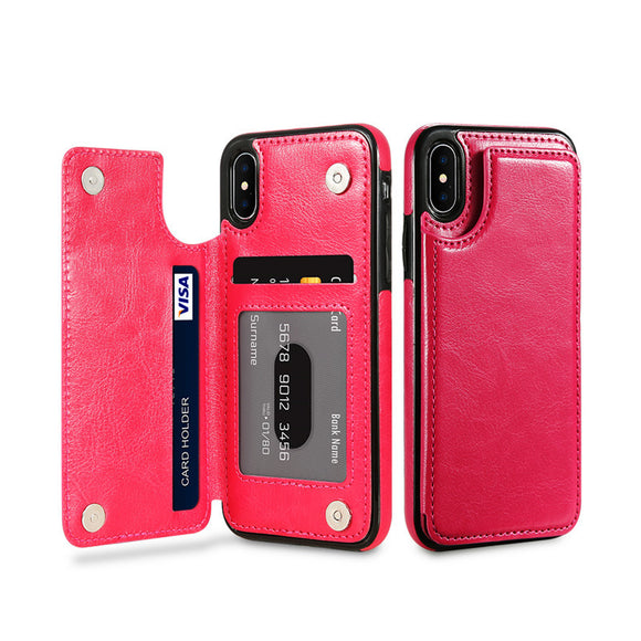 Funda Protectora para Teléfono con Compartimentos para Tarjetas