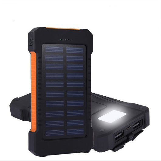 Cargador Solar Portátil Ultradelgado para Celular con Luz de Campamento - Image 9